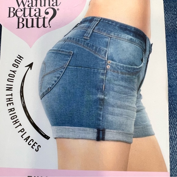 YMI Wanna Betta Butt mid rise shorts size 11 - Picture 6 of 11